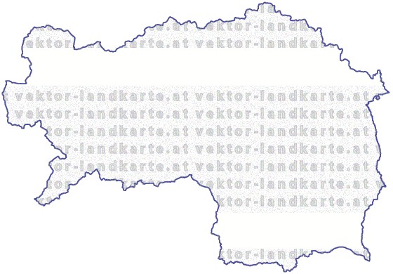 Landkarte Steiermark